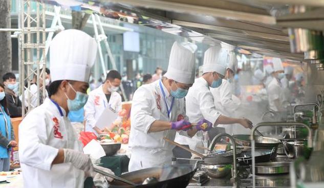 广东中式烹调师分几个等级?